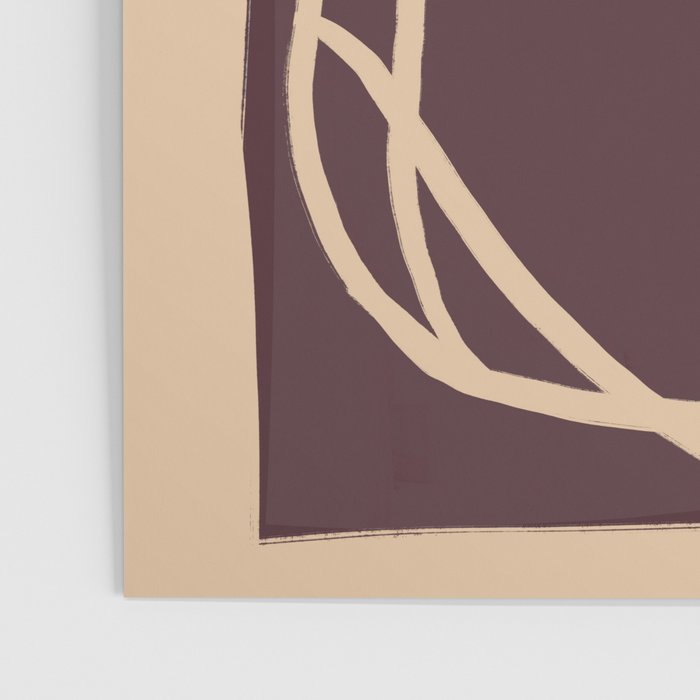 Abstract Line Art Cat 4 Poster Gallery Image 3