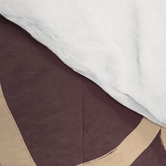 Abstract Line Art Cat 4 Comforter Gallery Image 4