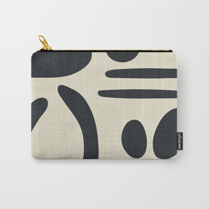 Abstract Colorful Setting 8 Carry All Pouch Gallery Image 1