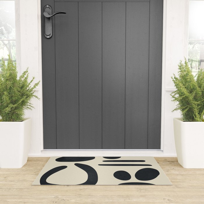 Abstract Colorful Setting 8 Welcome Mat Gallery Image 3