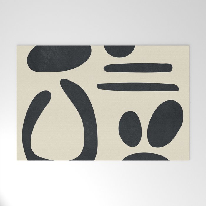 Abstract Colorful Setting 8 Welcome Mat Gallery Image 1