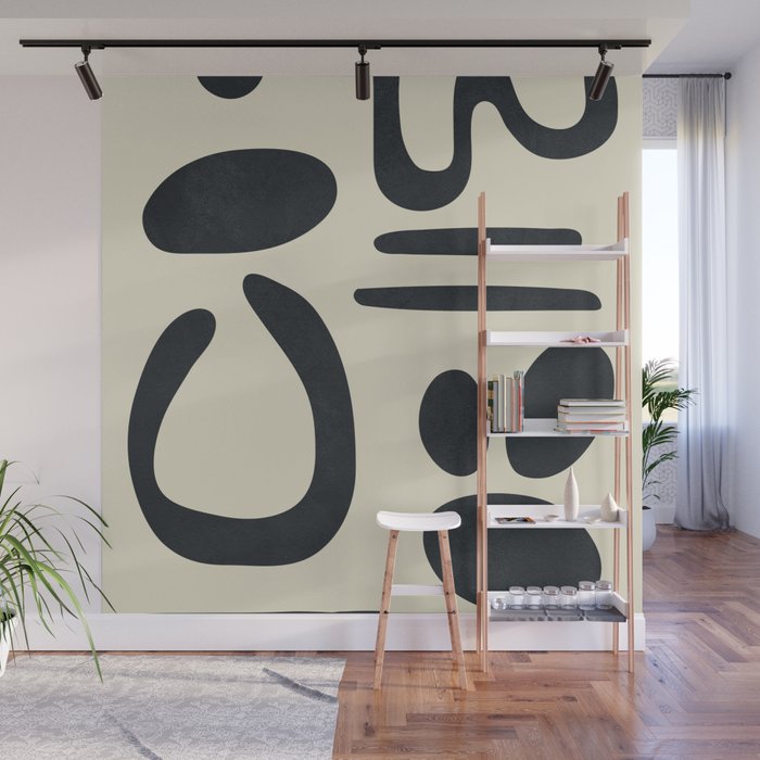 Abstract Colorful Setting 8 Wall Mural Gallery Image 1