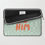He / Him Pronouns  Laptop Sleeve Gallery Image 2