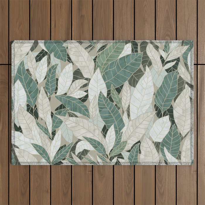 Gold forest Outdoor Rug Gallery Image 1