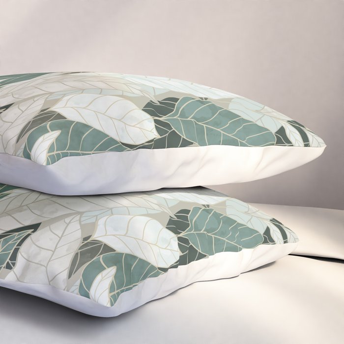 Gold forest Pillow Sham Gallery Image 3