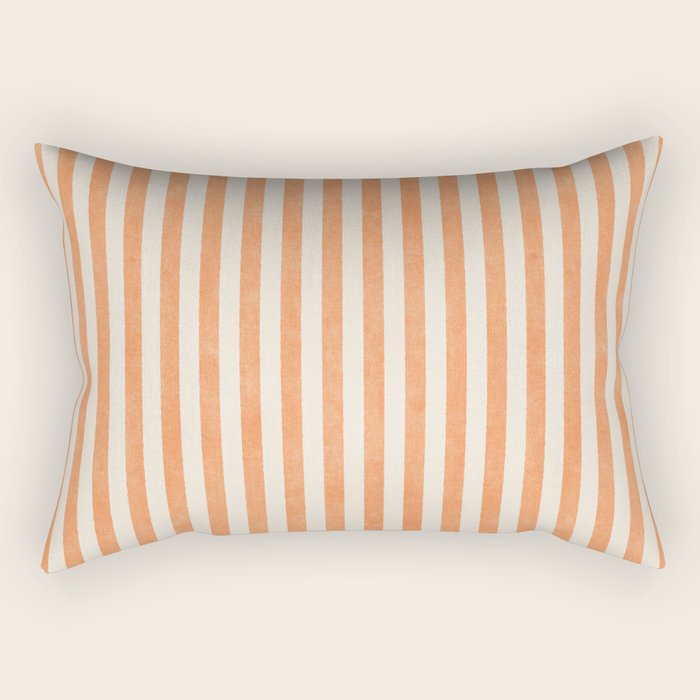 STRIPES - 07 - Cookie Rectangular Pillow Gallery Image 1