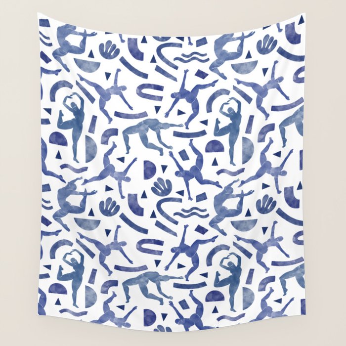 Simple shapes of women Wall Tapestry Gallery Image 1
