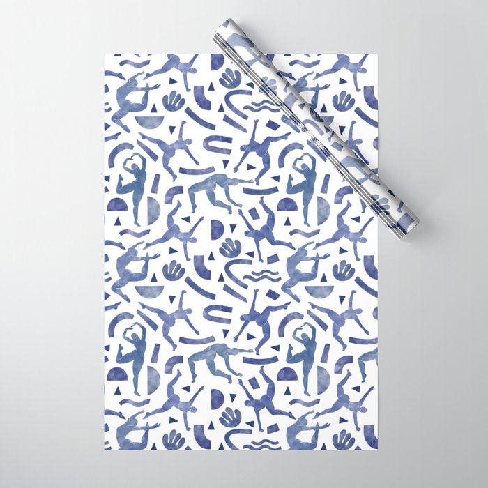 Simple shapes of women Wrapping Paper Gallery Image 1