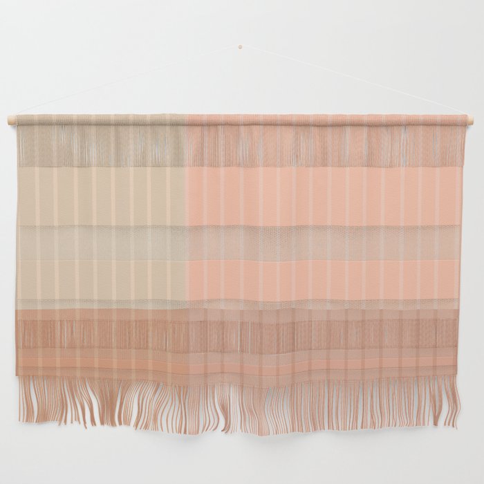Color Block Line Abstract II Vintage Neutral Wall Hanging Gallery Image 1
