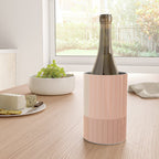 Color Block Line Abstract II Vintage Neutral Wine Chiller Gallery Image 4