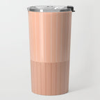 Color Block Line Abstract II Vintage Neutral Travel Mug Gallery Image 2