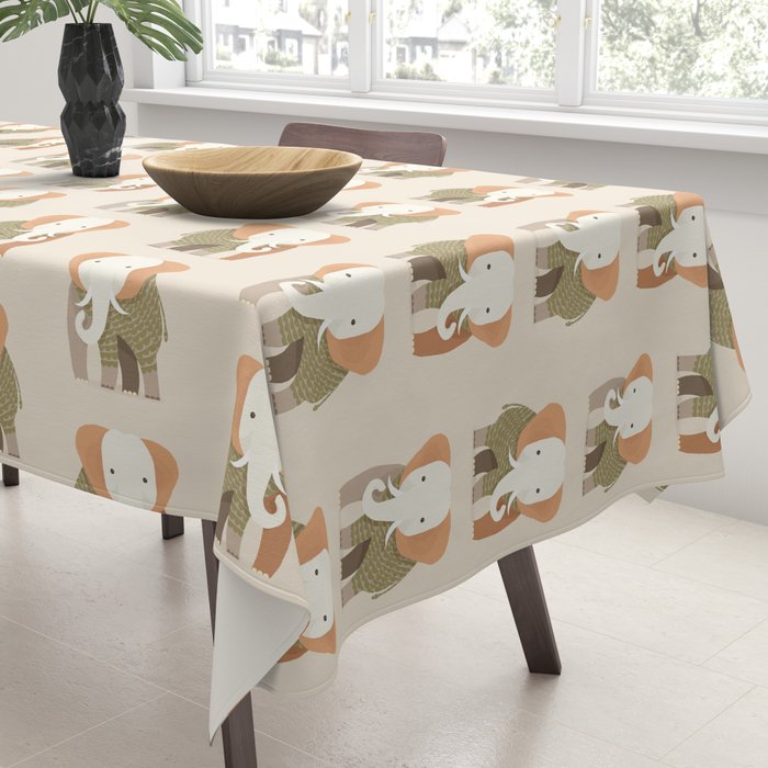 Whimsical Elephant Tablecloth Gallery Image 3