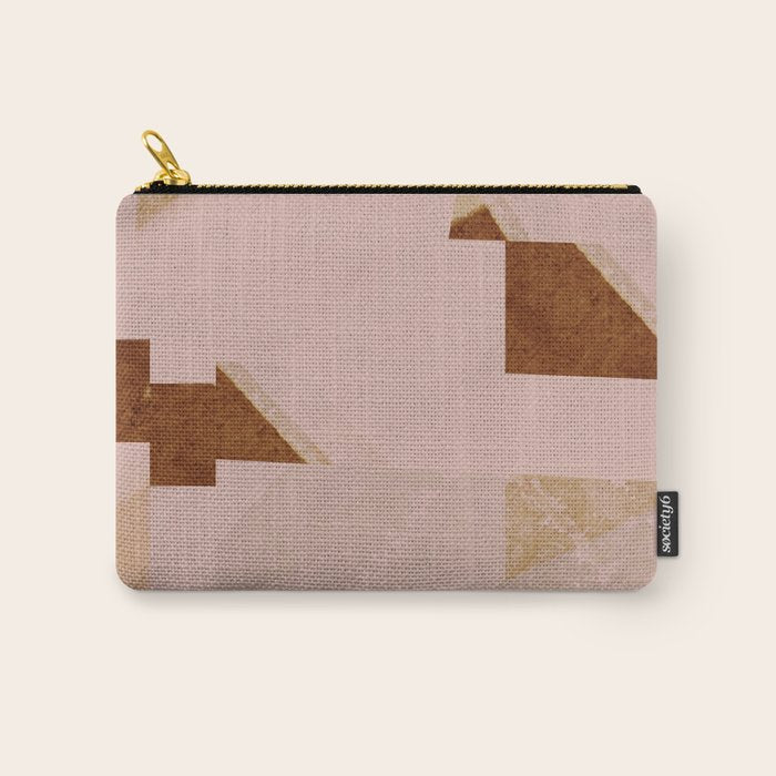 abstract pink texture background Carry All Pouch Gallery Image 1