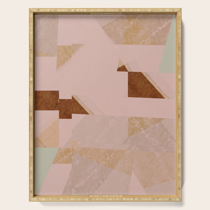 abstract pink texture background Serving Tray Gallery Image 1