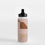 abstract pink texture background Water Bottle Gallery Image 2