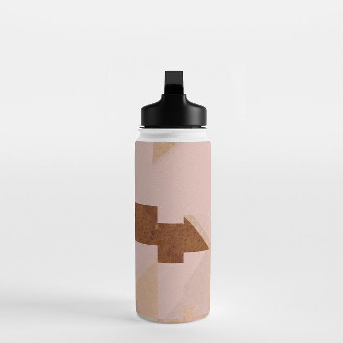 abstract pink texture background Water Bottle Gallery Image 3