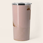 abstract pink texture background Travel Mug Gallery Image 1