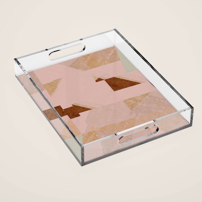 abstract pink texture background Acrylic Tray Gallery Image 1