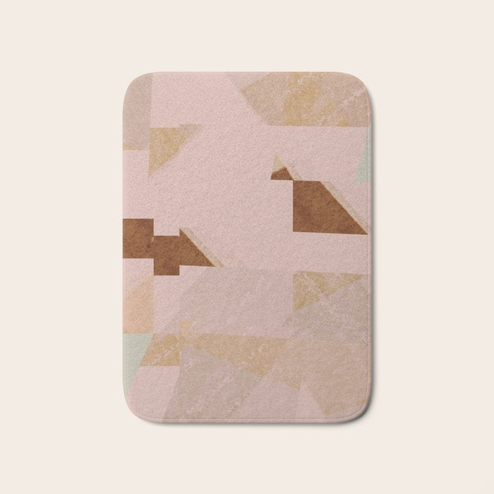 abstract pink texture background Bath Mat Gallery Image 1