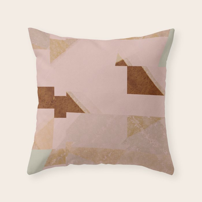 abstract pink texture background Throw Pillow Gallery Image 6