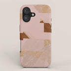 abstract pink texture background iPhone Case Gallery Image 1