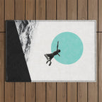 Don't think. Jump ... Outdoor Rug Gallery Image 1