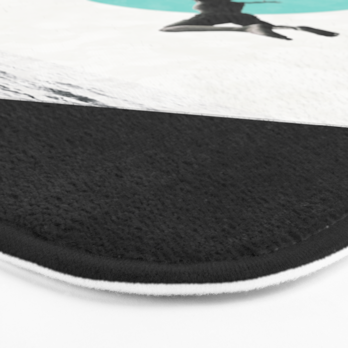 Don't think. Jump ... Bath Mat Gallery Image 3