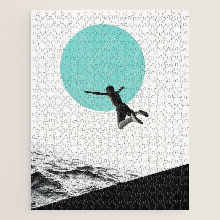 Don't think. Jump ... Jigsaw Puzzle Gallery Image 1