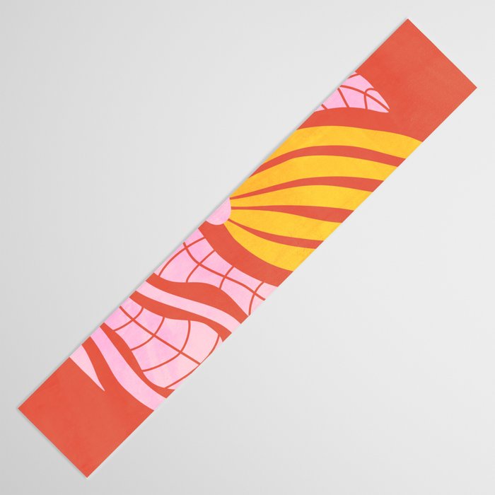 Sunglow & Cotton Candy: Les Fleurs | Flower Market Color Series 05 Table Runner Gallery Image 3