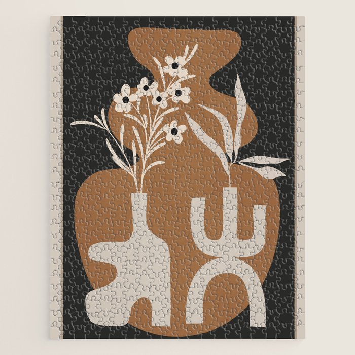 Abstract Blooms 1 Jigsaw Puzzle Gallery Image 1
