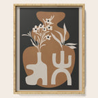 Abstract Blooms 1 Serving Tray Gallery Image 1