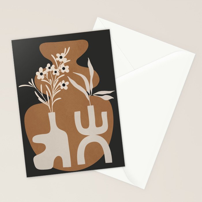 Abstract Blooms 1 Stationery Card Gallery Image 2