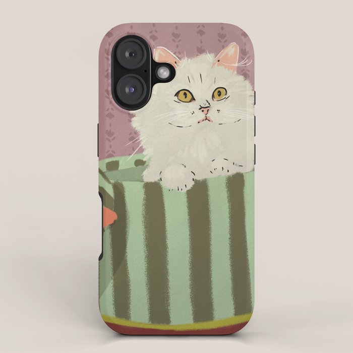 Surprise Kitty iPhone Case Gallery Image 1