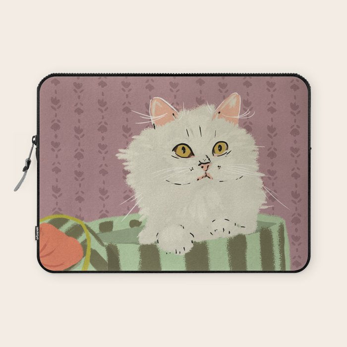 Surprise Kitty Laptop Sleeve Gallery Image 1