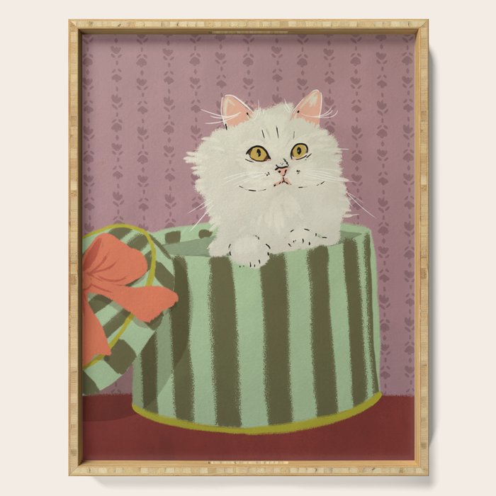 Surprise Kitty Serving Tray Gallery Image 1