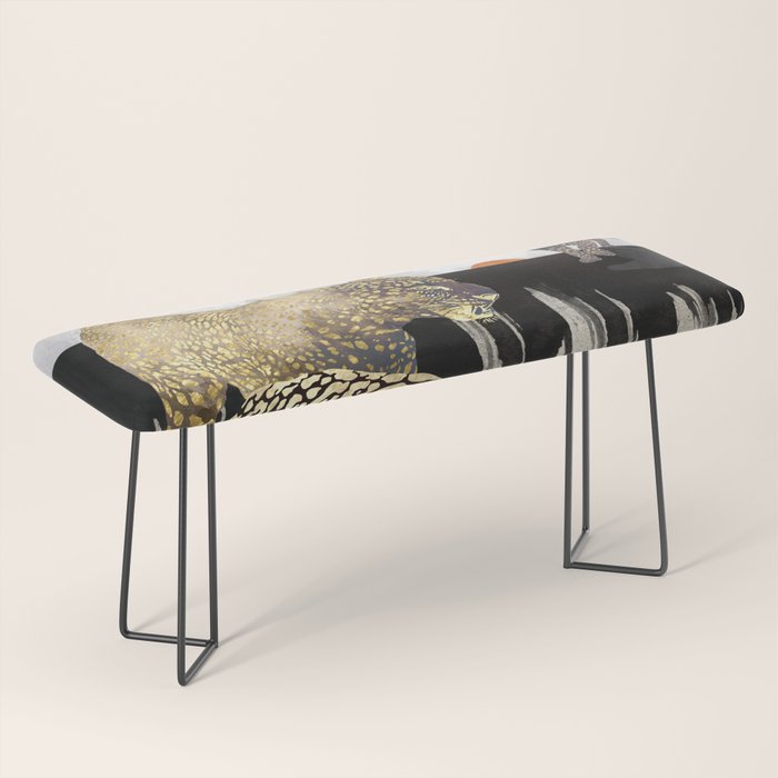 Minimal Leopards Bench Gallery Image 1