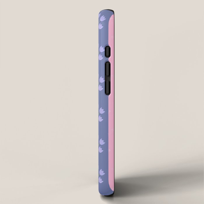 Vintage Folk Stripes iPhone Case Gallery Image 2