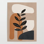 Modern Abstract Minimal Shapes Branches Art 8 Poster Gallery Image 4