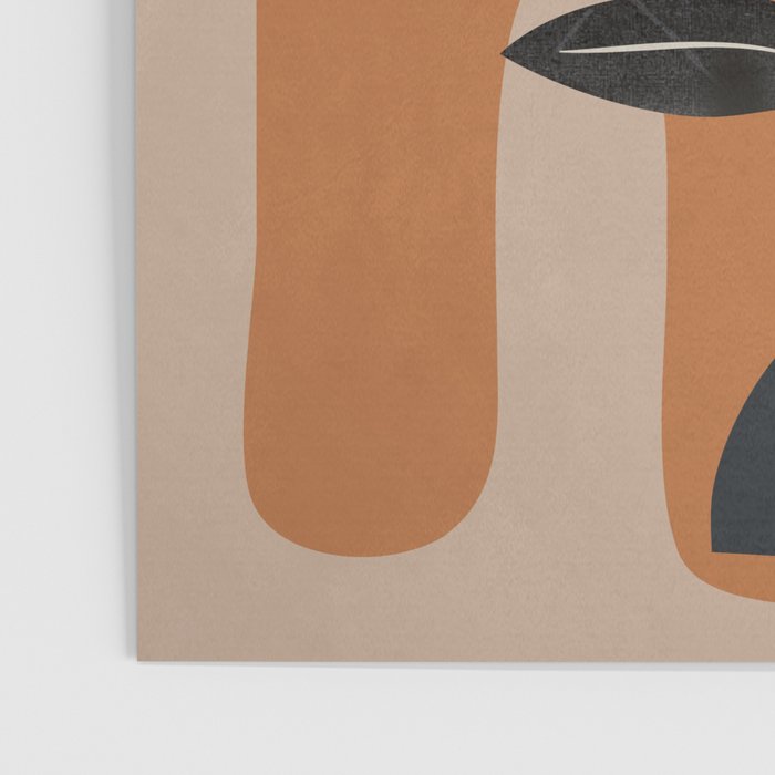 Modern Abstract Minimal Shapes Branches Art 8 Poster Gallery Image 3