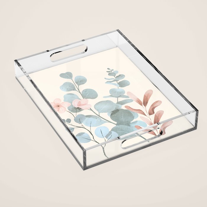 Verdant Branches 03 Acrylic Tray Gallery Image 1