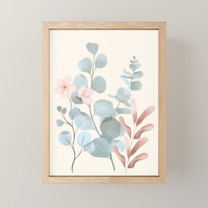 Verdant Branches 03 Mini Art Print Gallery Image 1