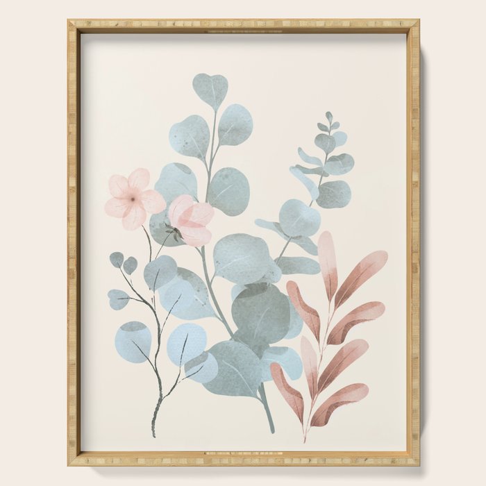 Verdant Branches 03 Serving Tray Gallery Image 1