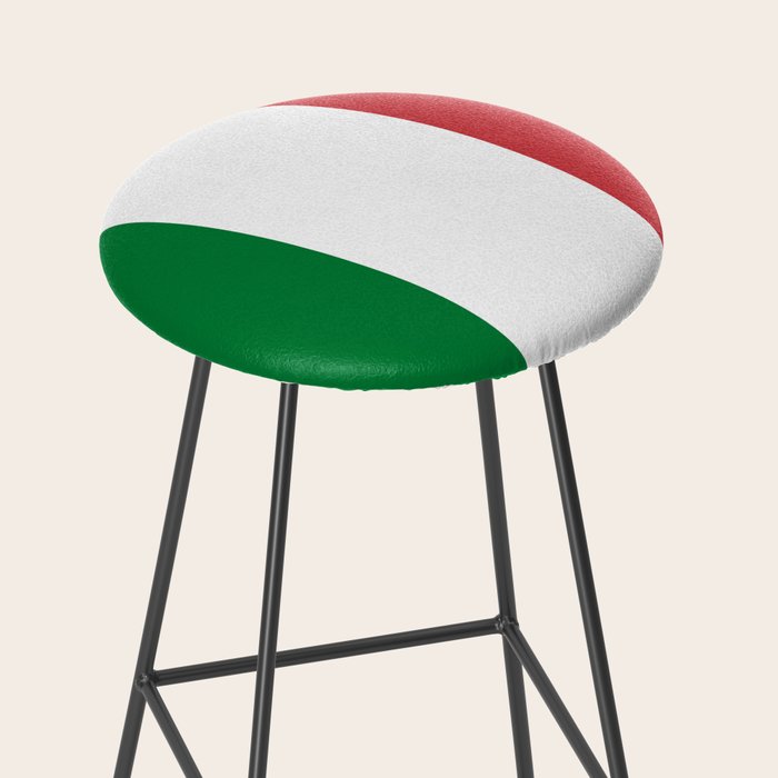 Italian Flag Stool Gallery Image 2