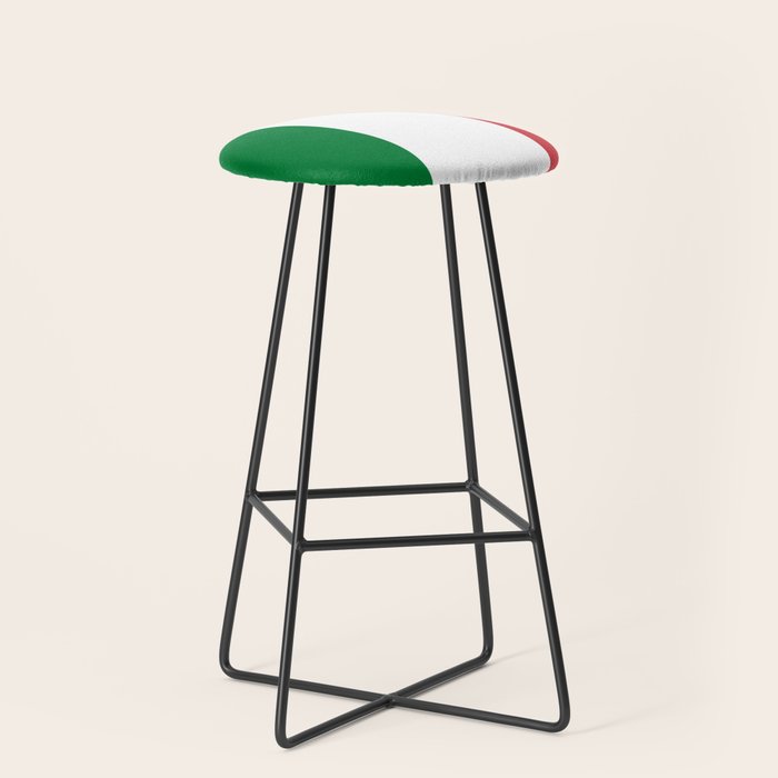 Italian Flag Stool Gallery Image 1