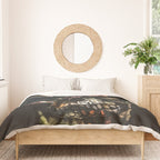 FLORAL SKULL Duvet Cover Gallery Image 3