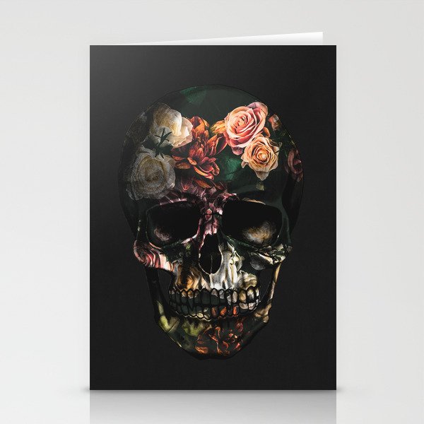FLORAL SKULL Stationery Card Gallery Image 2