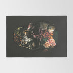 FLORAL SKULL Rug Gallery Image 2