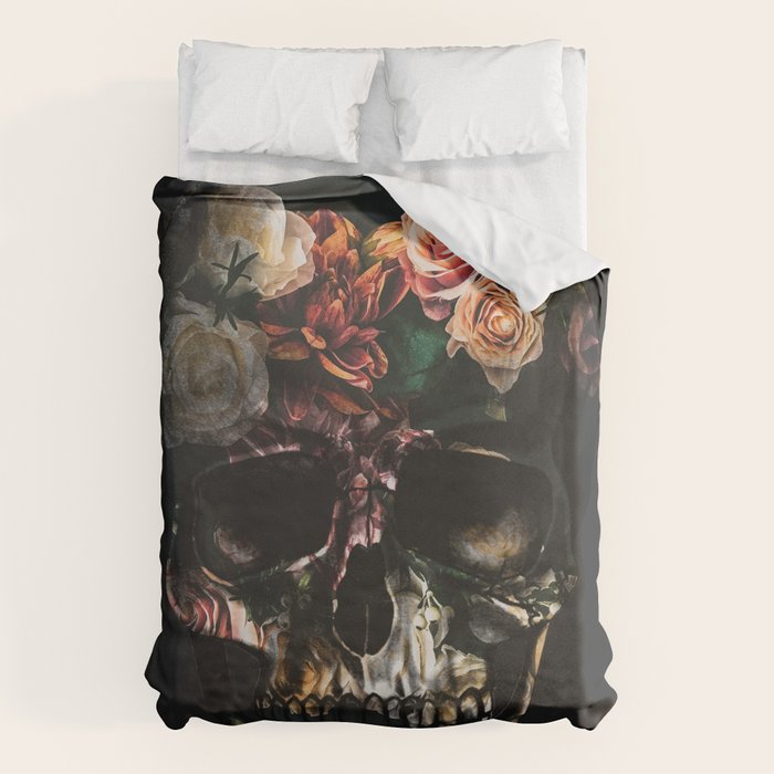 FLORAL SKULL Duvet Cover Gallery Image 6