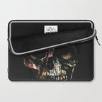 FLORAL SKULL Laptop Sleeve Gallery Image 2
