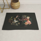 FLORAL SKULL Rug Gallery Image 1